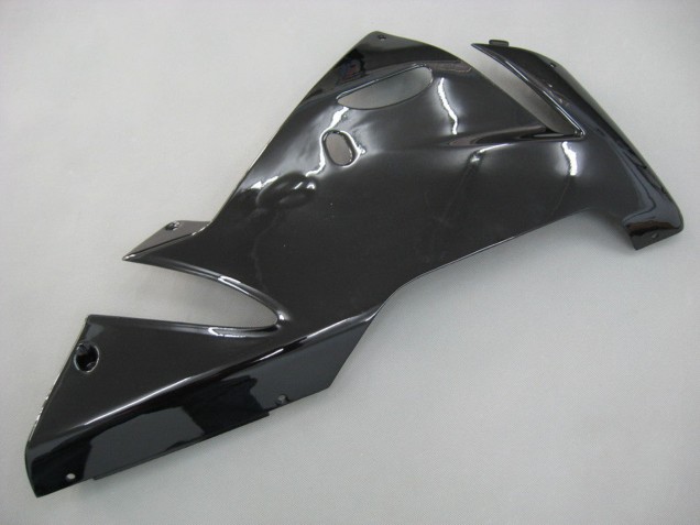 2004-2005 Black White Kawasaki ZX10R Motorcycle Fairings
