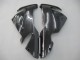 2004-2005 Black White Kawasaki ZX10R Motorcycle Fairings
