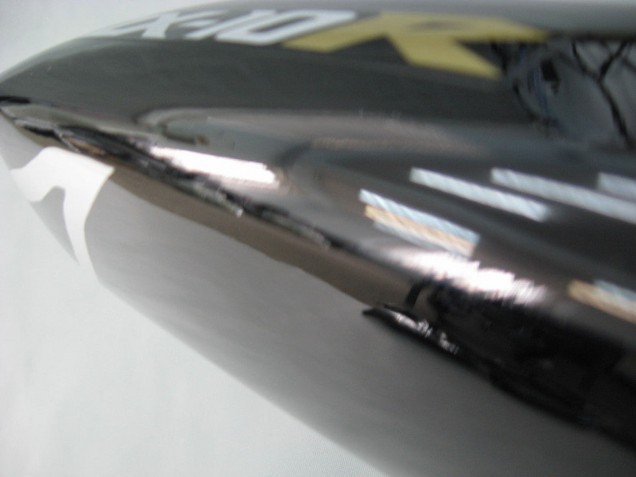 2004-2005 Black White Kawasaki ZX10R Motorcycle Fairings