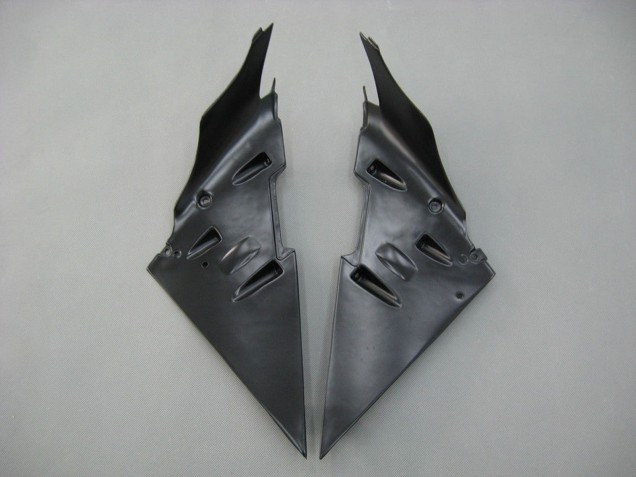 2004-2005 Black White Kawasaki ZX10R Motorcycle Fairings