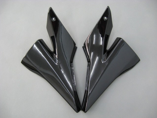 2004-2005 Black White Kawasaki ZX10R Motorcycle Fairings