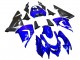 2004-2005 Blue Black Ninja Kawasaki ZX10R Motorcycle Fairings