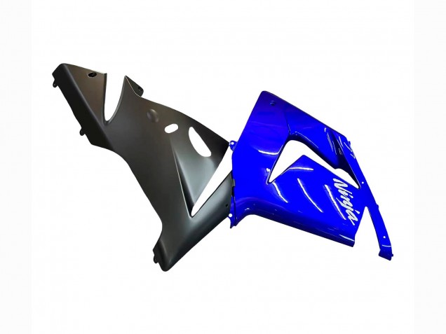 2004-2005 Blue Black Ninja Kawasaki ZX10R Motorcycle Fairings
