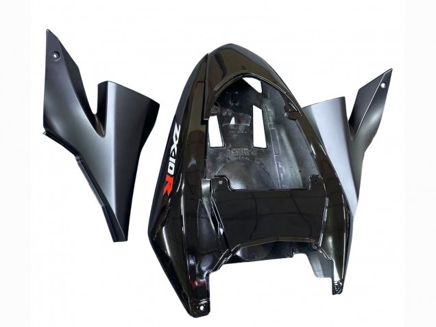 2004-2005 Glossy Matte Black Ninja Kawasaki ZX10R Motorcycle Fairings