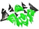 2004-2005 Green Black Ninja Kawasaki ZX10R Motorcycle Fairings