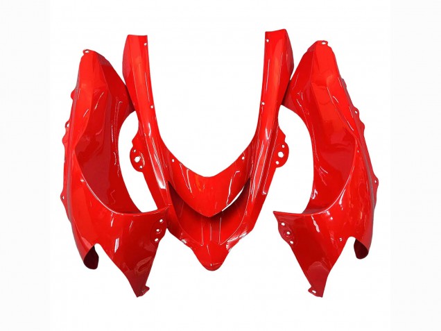 2004-2005 Red Black Ninja Kawasaki ZX10R Motorcycle Fairings