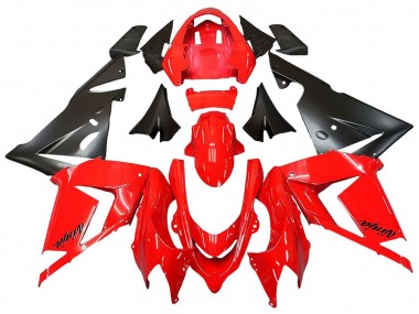 2004-2005 Red Black Ninja Kawasaki ZX10R Motorcycle Fairings