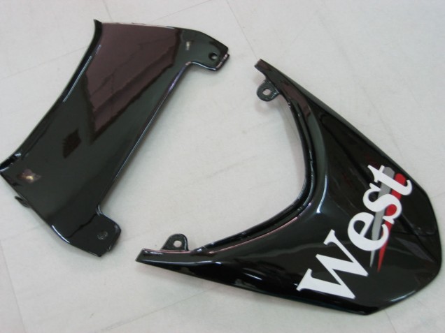 2004-2005 White Black West Ninja Kawasaki ZX10R Motorcycle Fairings