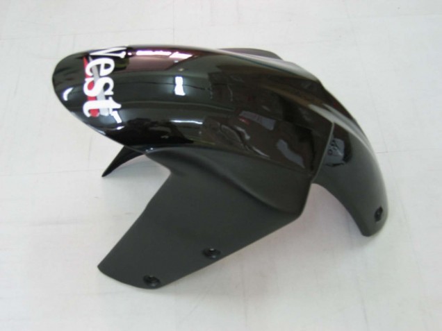 2004-2005 White Black West Ninja Kawasaki ZX10R Motorcycle Fairings