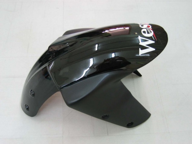 2004-2005 White Black West Ninja Kawasaki ZX10R Motorcycle Fairings