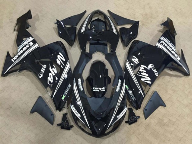 2004-2005 Blue Yellow Monster Kawasaki ZX10R Motorcycle Fairings
