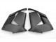 2004-2005 Matte Black Kawasaki ZX10R Motorcycle Fairings