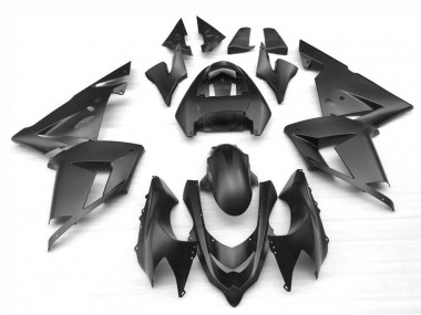 2004-2005 Matte Black Kawasaki ZX10R Motorcycle Fairings