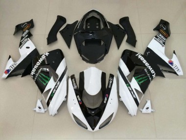 2004-2005 Green Red Black Kawasaki ZX10R Motorcycle Fairings