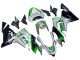 2004-2005 Green Silver Black 69 Kawasaki ZX10R Motorcycle Fairings