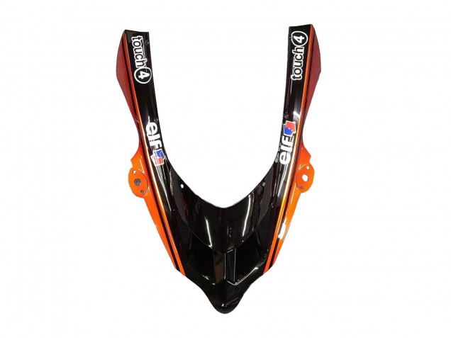 2004-2005 Burnt Orange Black Monster Elf Kawasaki ZX10R Motorcycle Fairings