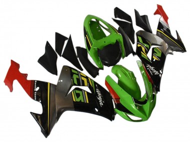 2006-2007 Green Grey Red Black Yellow Kawasaki ZX10R Motorcycle Fairings