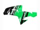 2006-2007 Green White Black Kawasaki ZX10R Motorcycle Fairing Kits