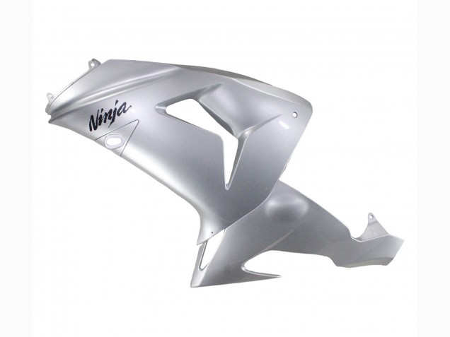 2006-2007 Silver Black Ninja Kawasaki ZX10R Motorcycle Fairings