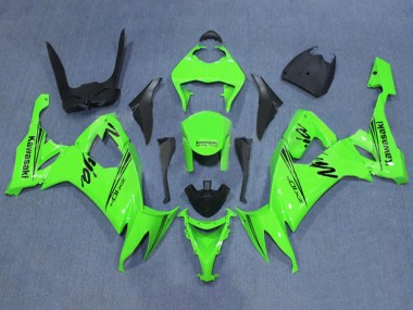 2008-2010 Green Black Kawasaki ZX10R Motorcycle Fairing