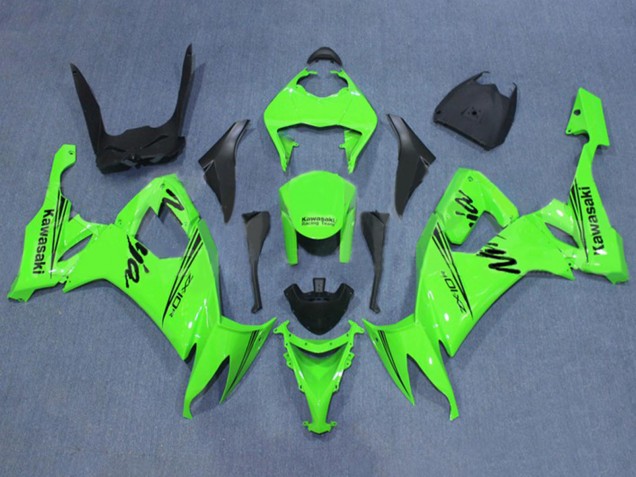2008-2010 Green Black Kawasaki ZX10R Motorcycle Fairing