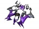 2008-2010 Purple Black Kawasaki ZX10R Motorcycle Fairings
