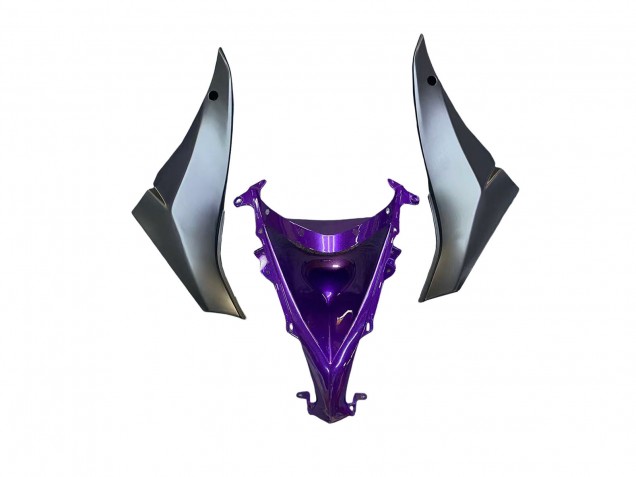 2008-2010 Purple Black Kawasaki ZX10R Motorcycle Fairings