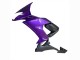 2008-2010 Purple Black Kawasaki ZX10R Motorcycle Fairings
