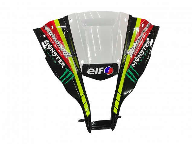 2011-2015 Green Yellow Black White Elf Monster Kawasaki ZX10R Motorcycle Fairings
