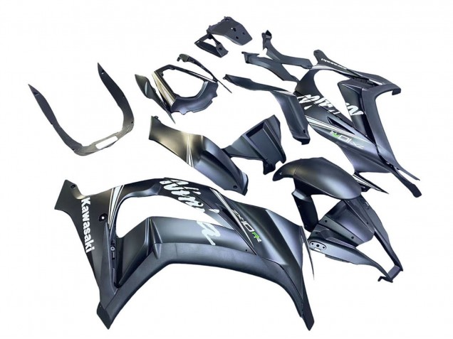 2011-2015 Matte Grey White Green Kawasaki ZX10R Motorcycle Fairings