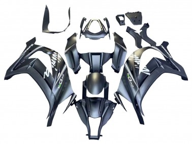 2011-2015 Matte Grey White Green Kawasaki ZX10R Motorcycle Fairings