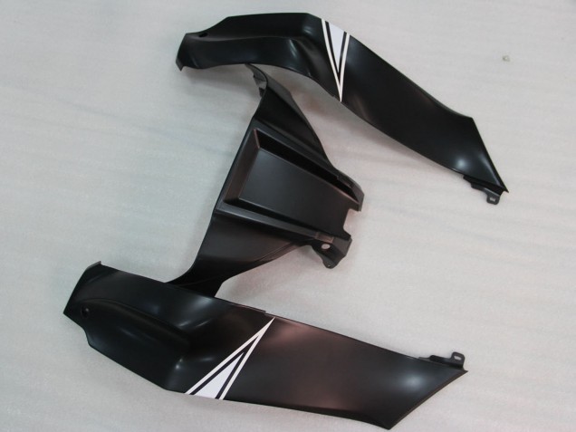 2011-2015 Glossy Black White Elf Snow Decal Kawasaki ZX10R Motorcycle Fairings