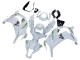 2011-2015 White Green Stripe Black Ninja Kawasaki ZX10R Motorcycle Fairings