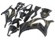 2011-2015 Matte Black Gold Snow Elf Kawasaki ZX10R Motorcycle Fairings