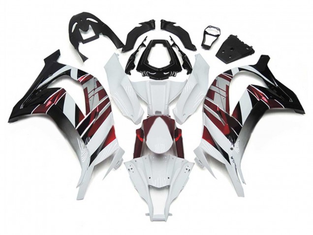 2011-2015 White Red Silver Black Kawasaki ZX10R Motorcycle Fairings
