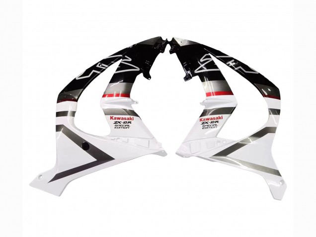 2011-2015 White Glossy Black Matte Black Red Kawasaki ZX10R Motorcycle Fairings