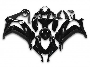 2016-2020 Glossy Black Ninja Kawasaki ZX10R Motorcycle Fairings