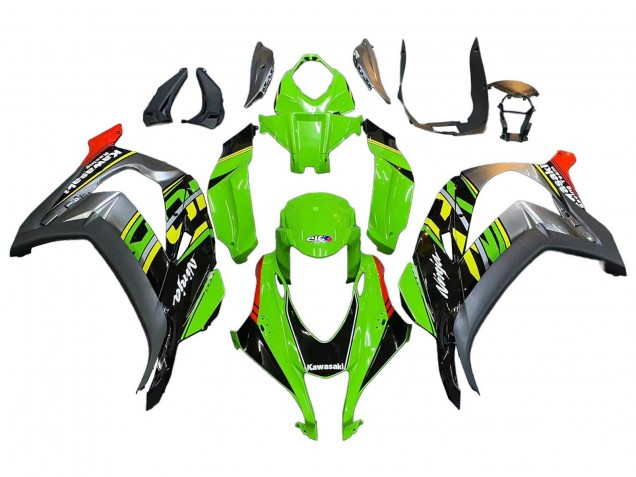 2016-2020 Green Red Grey Kawasaki ZX10R Motorcycle Fairings