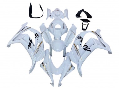 2016-2020 White Gold Black Kawasaki ZX10R Motorcycle Fairings