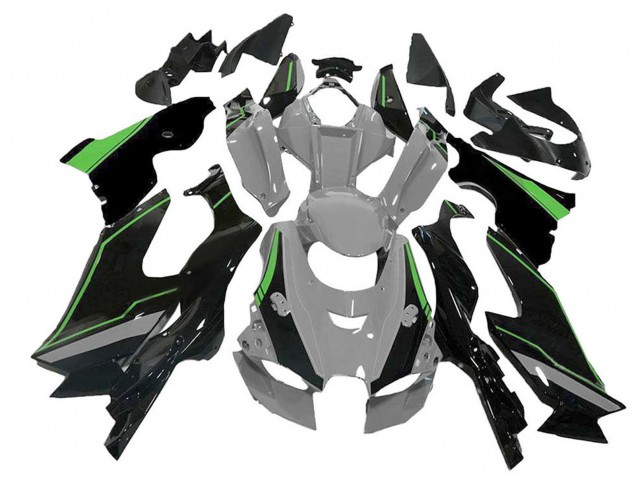 2021-2025 Grey Green Black Kawasaki ZX10R Motorcycle Fairing
