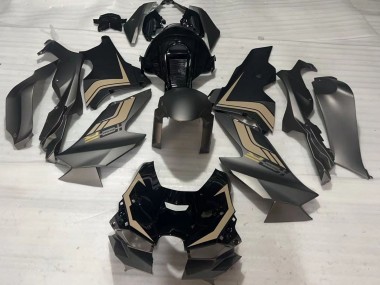2021-2026 Matte Black Glossy Black Brown Kawasaki ZX10R Motorcycle Fairings