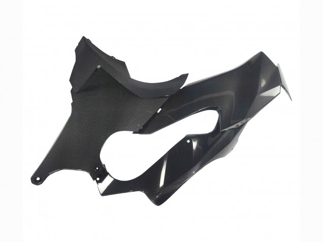 2021-2025 Black Carbon Fiber Kawasaki ZX10R Motorcycle Fairings