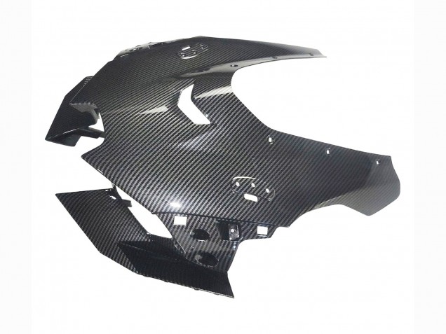 2021-2025 Black Carbon Fiber Kawasaki ZX10R Motorcycle Fairings