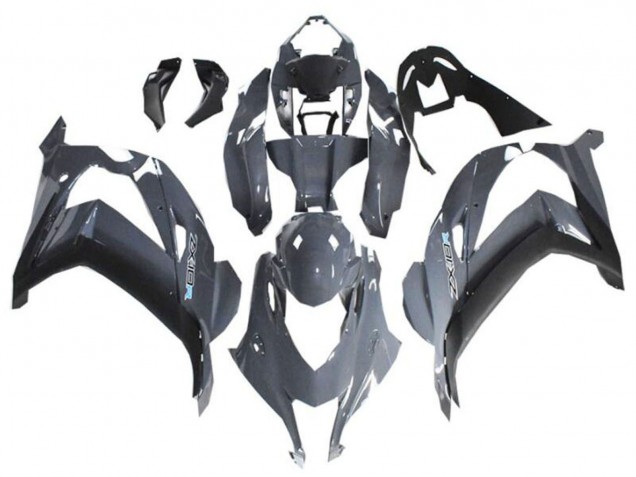 2021-2026 Grey Black Kawasaki ZX10R Motorcycle Fairings