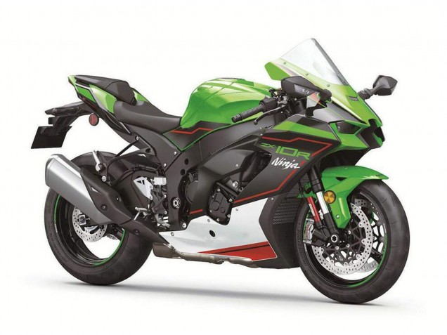 2021-2026 Green Black White Red Ninja Kawasaki ZX10R Motorcycle Fairings