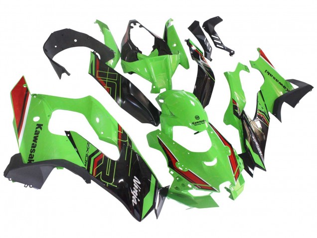 2021-2025 Green Black Red Kawasaki ZX10R Motorcycle Fairings