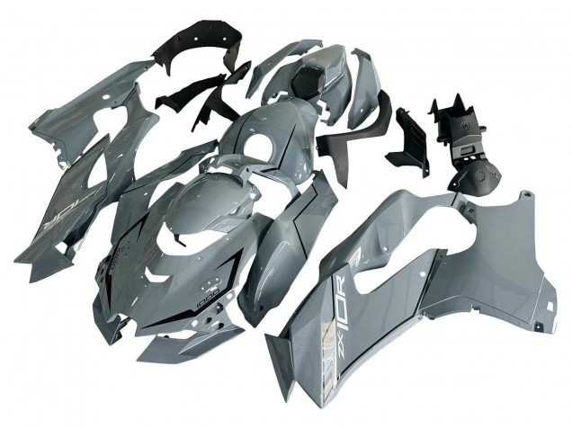 2021-2025 Grey Kawasaki ZX10R Motorcycle Fairings