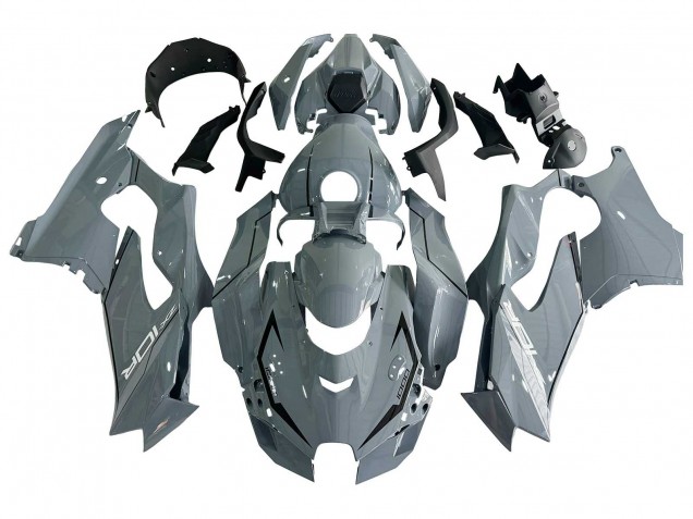 2021-2025 Grey Kawasaki ZX10R Motorcycle Fairings