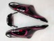 2006-2011 Glossy Black Red Pink Flame Kawasaki ZX14R ZZR1400 Motorcycle Fairings