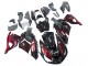 2006-2011 Glossy Black Red Flame Kawasaki ZX14R ZZR1400 Motorcycle Fairing Kits